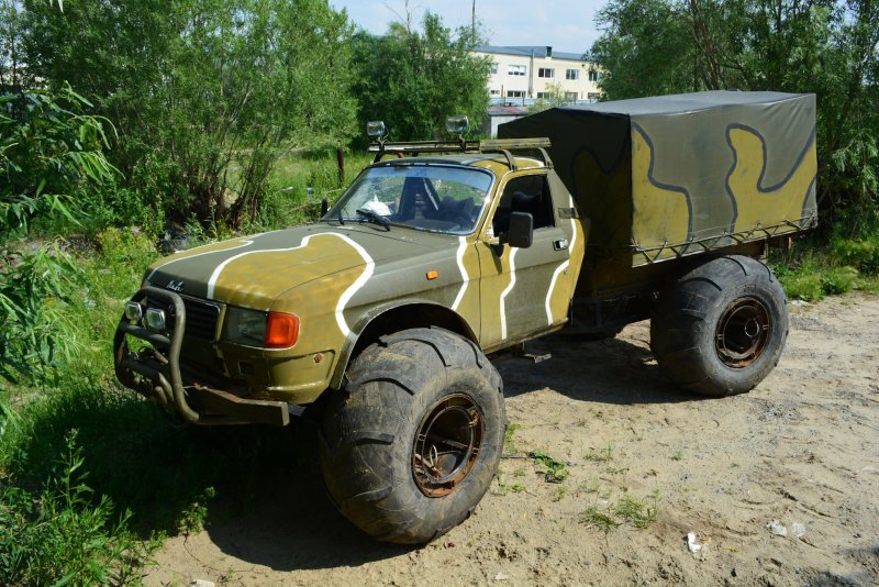 Вездеход переломка 6 колесный