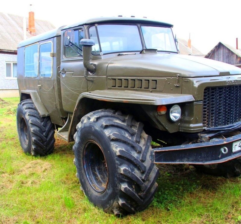 ГАЗ 66 снегоболотоход