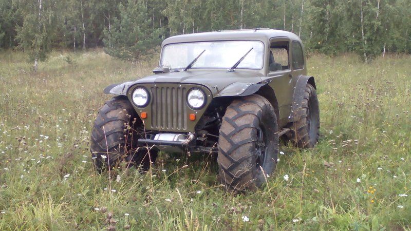 Полноприводные вездеходы самоделки из ГАЗ 66