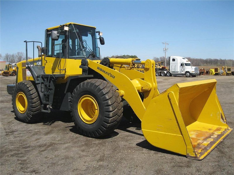 Погрузчик фронтальный Komatsu wa430-6
