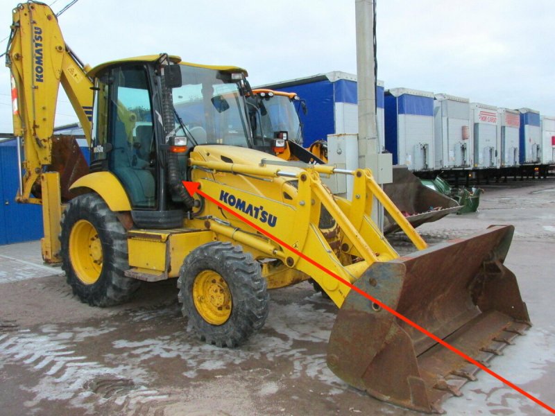 Komatsu wb93r-5e0