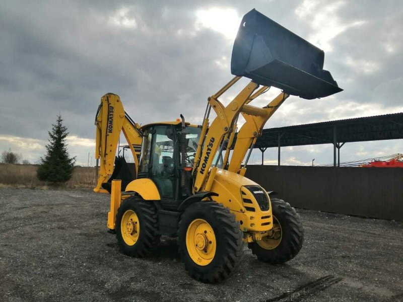Экскаватор-погрузчик Komatsu wb93s-5e0