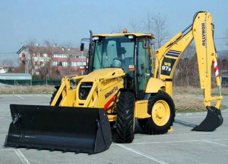 Экскаватор-погрузчик Komatsu wb97s-5e0