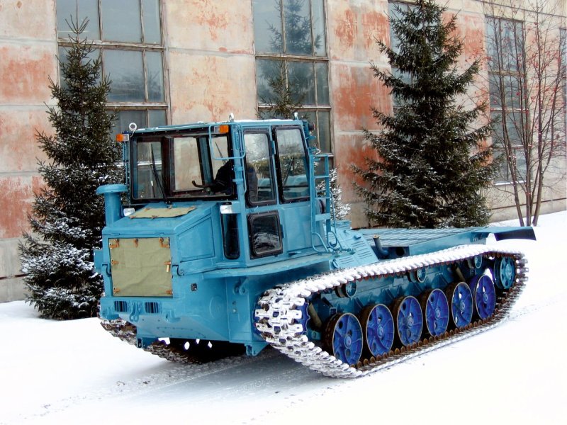 Трелёвочный трактор мл-107