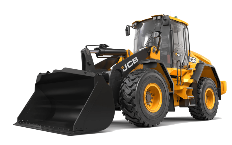Фронтальный погрузчик экскаватор JCB