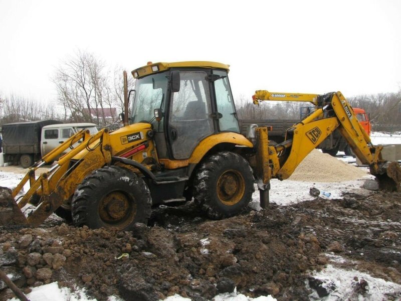 JCB 3cx равноколесный