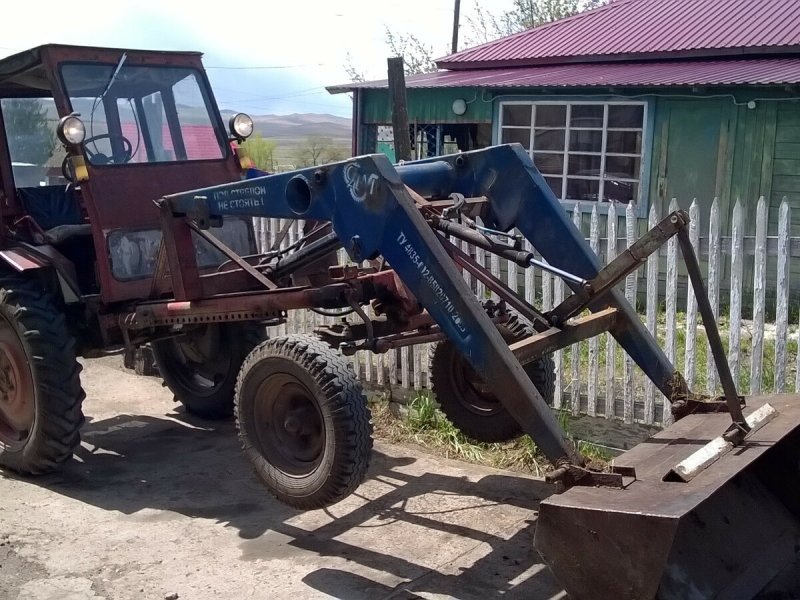 Трактор т 16 с куном