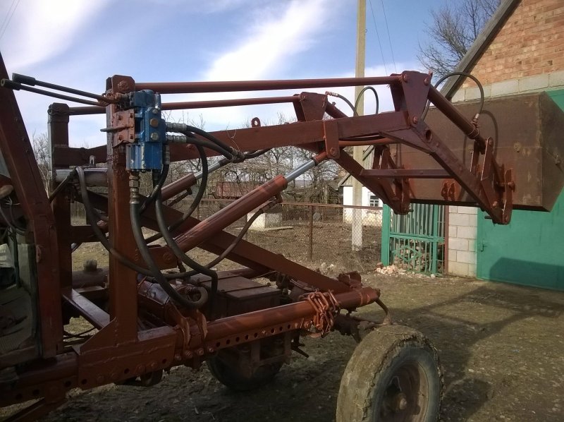 Трактор т 16 с куном