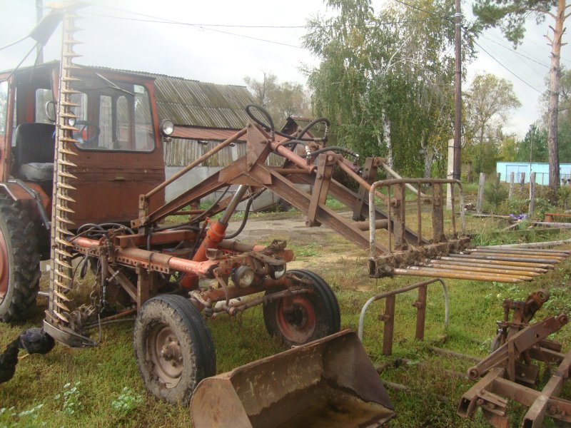 Трактор т 16 с куном