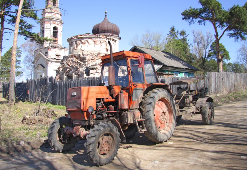Завод трактора ЛТЗ-55а