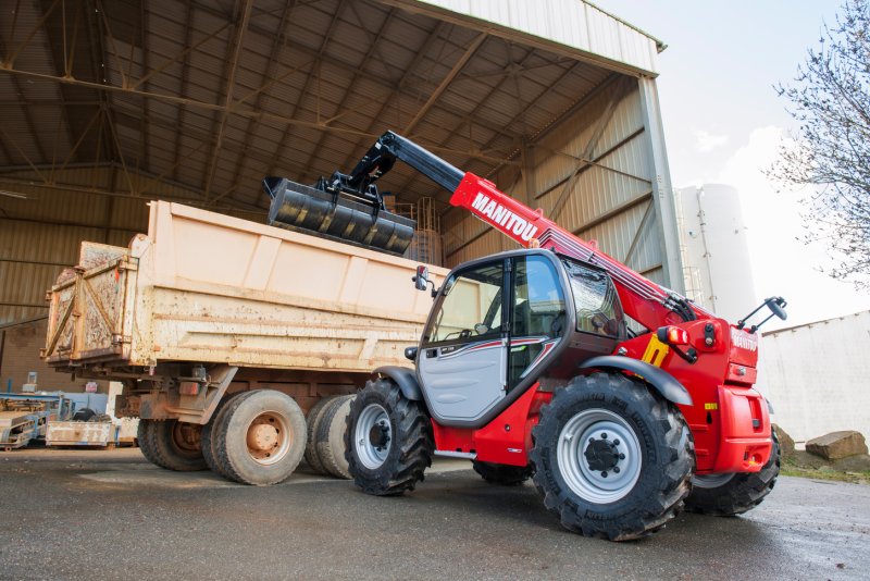 Manitou MRT кран