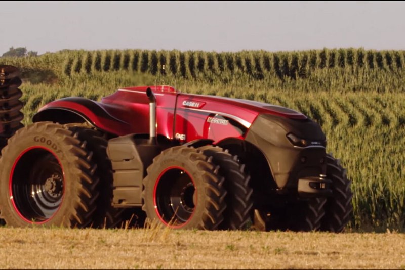 Беспилотный трактор Case IH