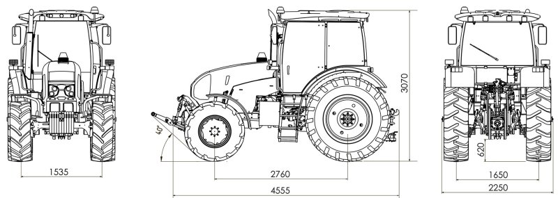 Трактор Ant 4050 Германия характеристики