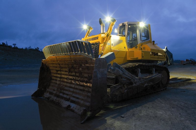 Liebherr 764 бульдозер