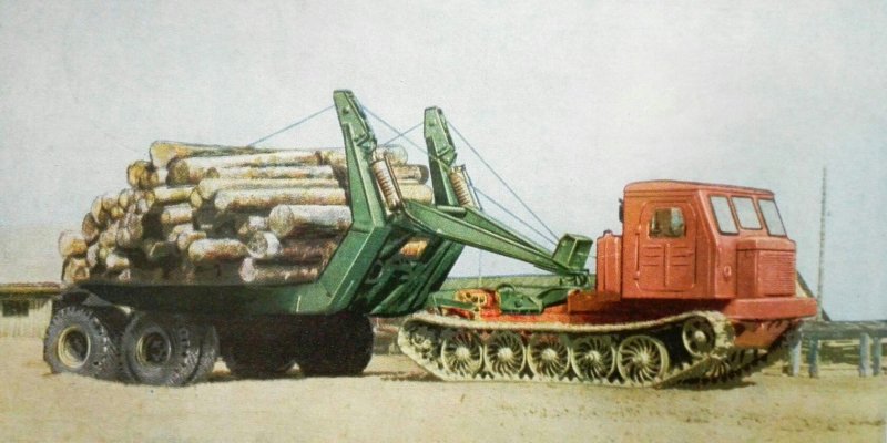 Советские трактора монстры