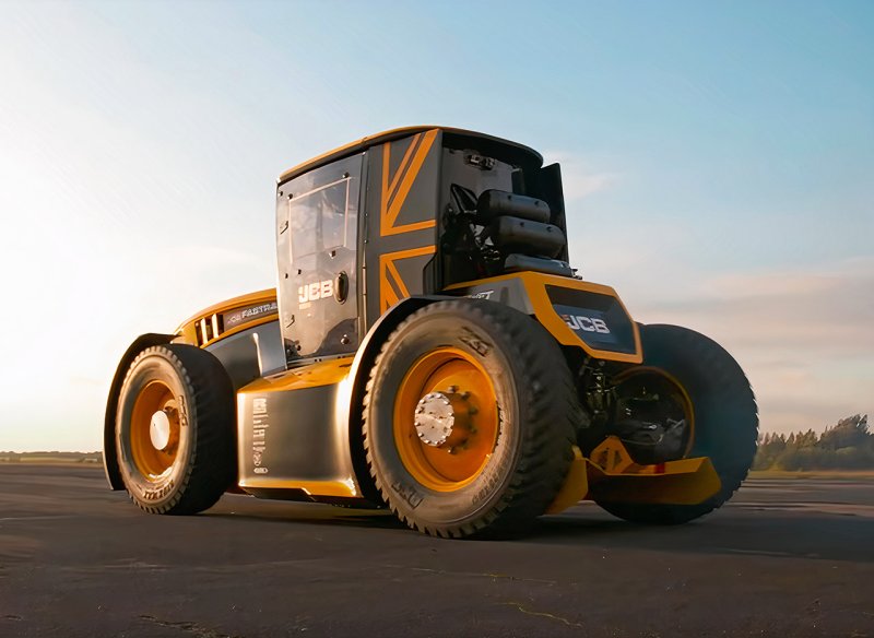 Тракторы JCB Fastrac рекорд