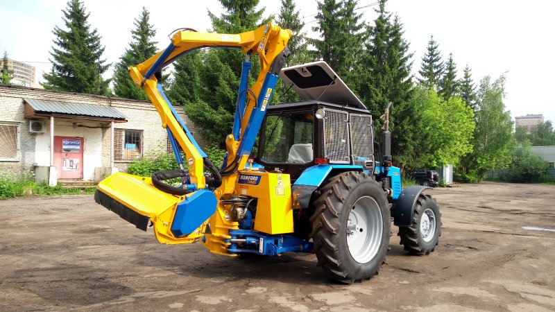 Манипуляторная косилка кусторез в80м Bomford