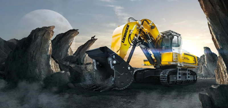 Гусеничный экскаватор Liebherr r942