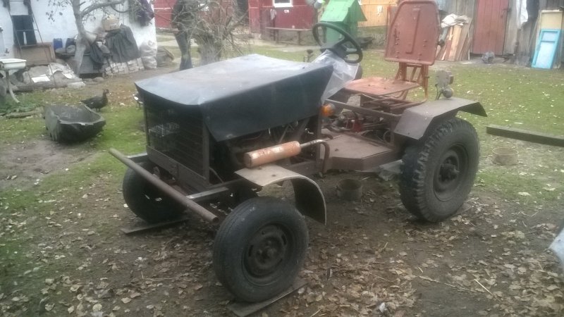 Трактор из ГАЗ 52