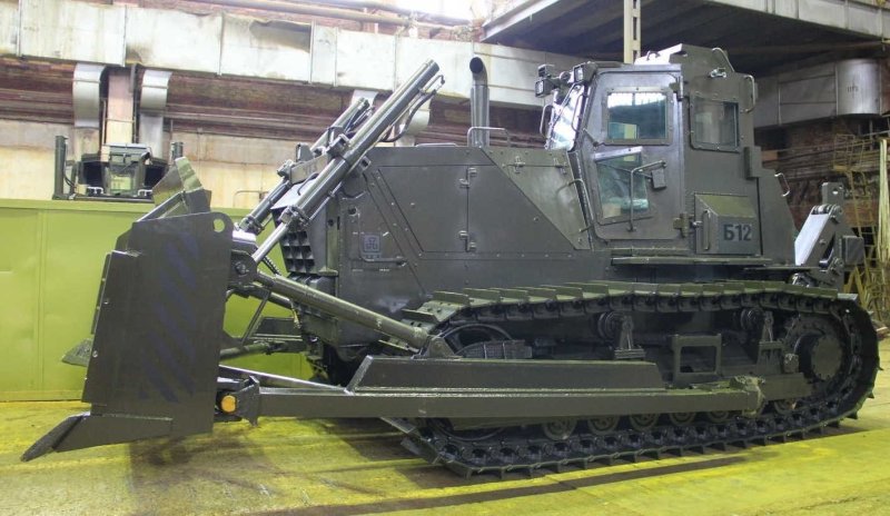 Бронированный бульдозер б10м2с
