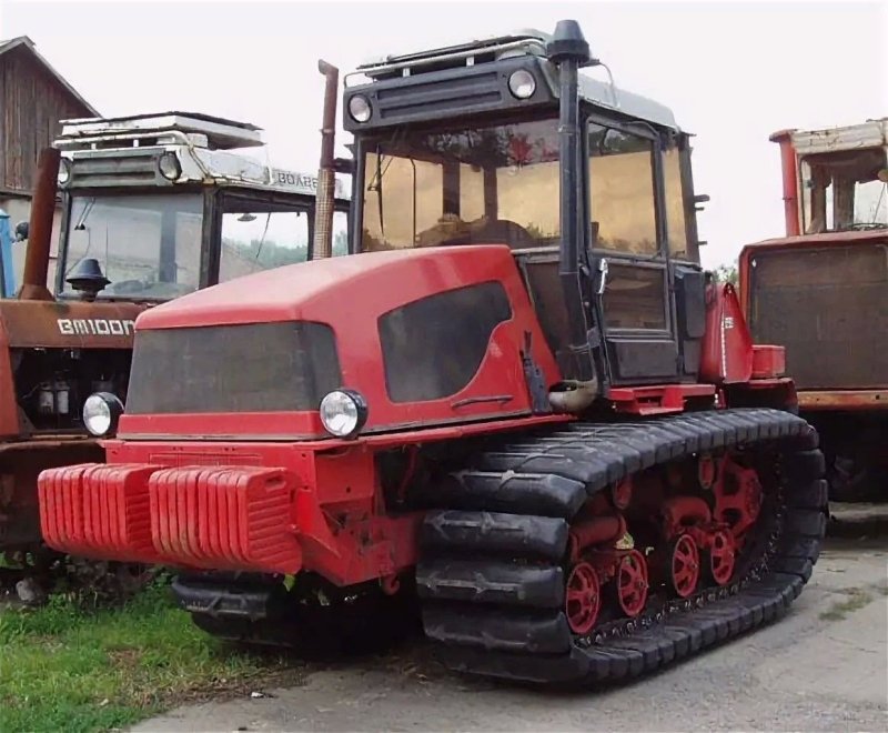 Резиновые гусеницы на ДТ 75