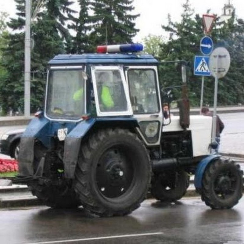 Мигалку на трактор МТЗ 80