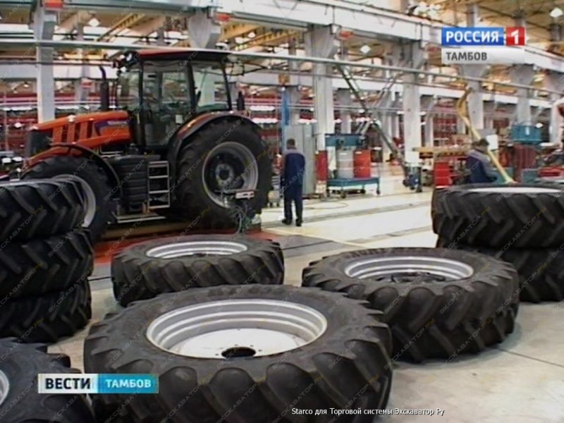 Переднее колесо на трактор Террион