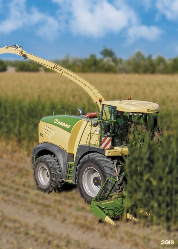 Кормоуборочный комбайн Krone big x