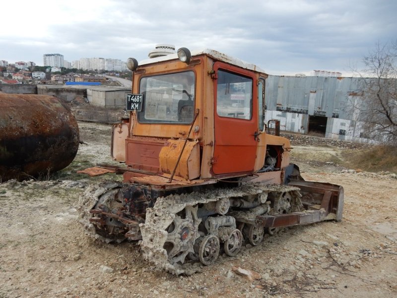 Т.О. бульдозера ДТ-75