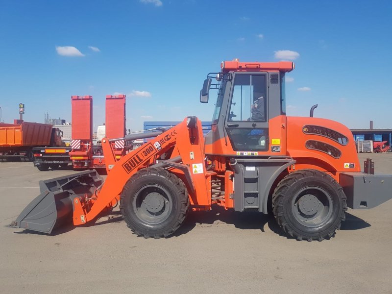 Bull sl300 фронтальный погрузчик
