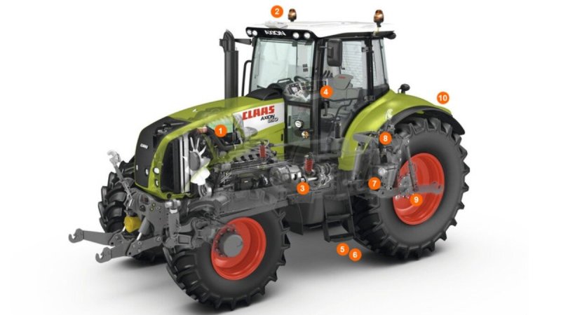 Трактор Axion 850