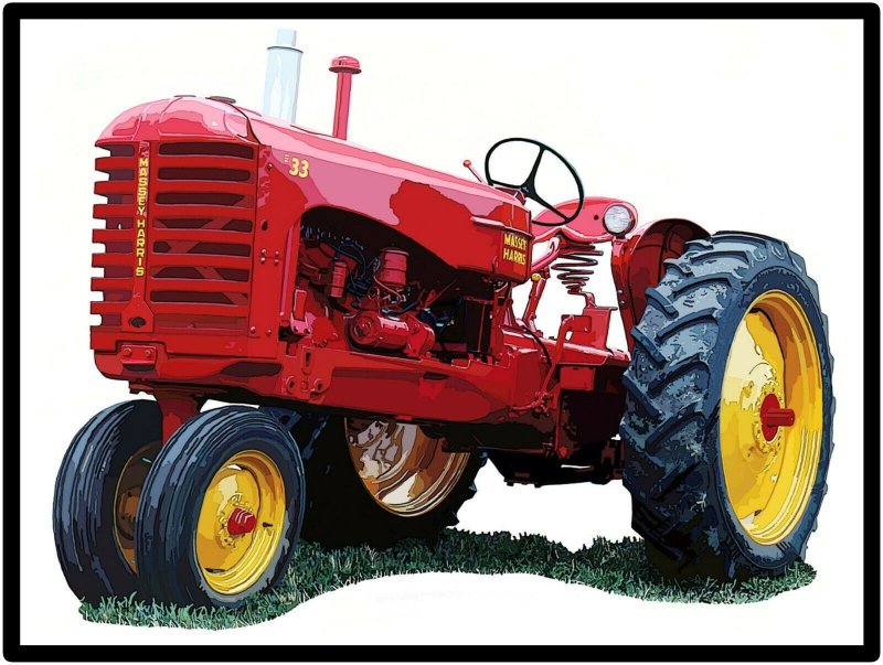 Massey-Harris tractor (1954)