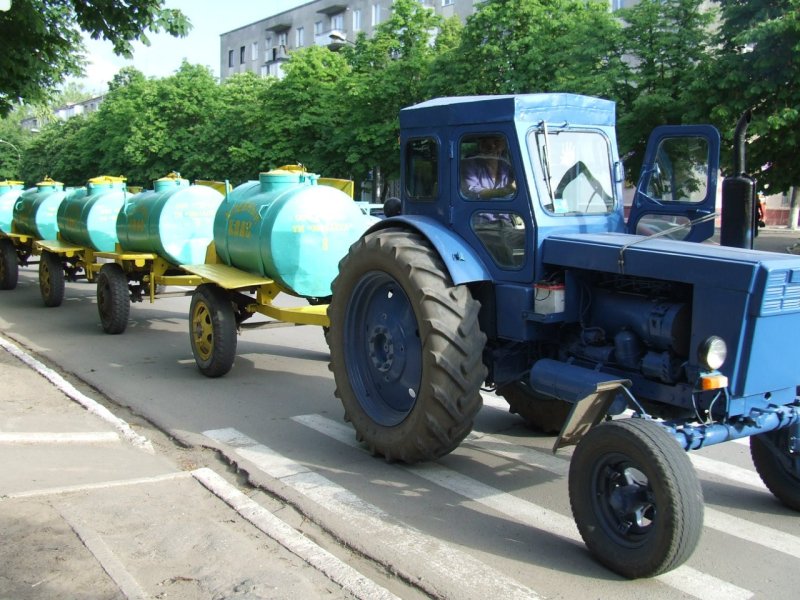 МТЗ С бочкой