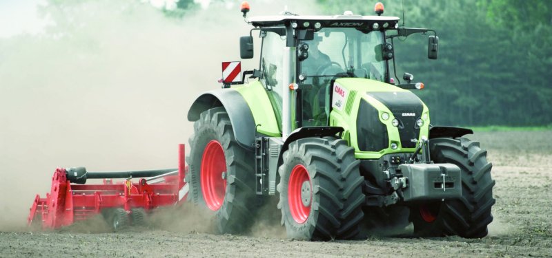 Обои трактор CLAAS 850