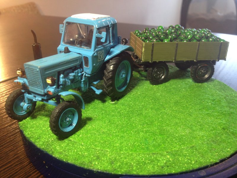 Трактор МТЗ-80 масштаб 1:43