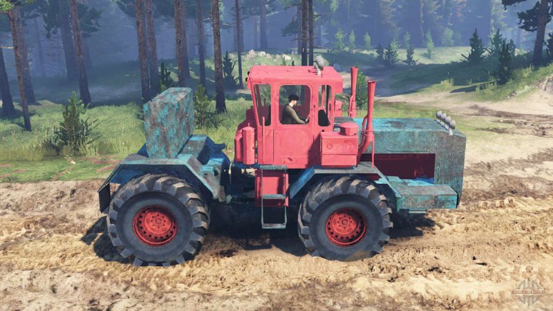 Kirovets средний Spin Tires