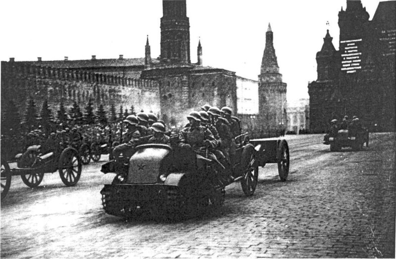 Парад 7 ноября 1936