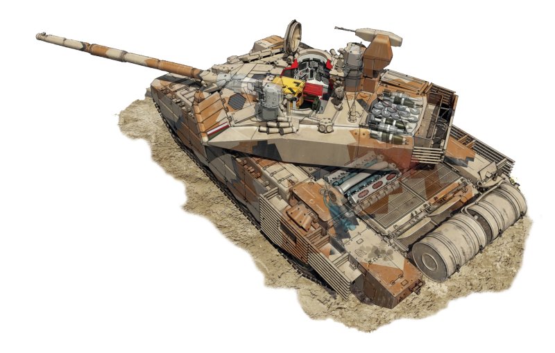 Т-90мс чертеж