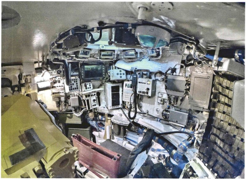 Внутри танка т-90мс