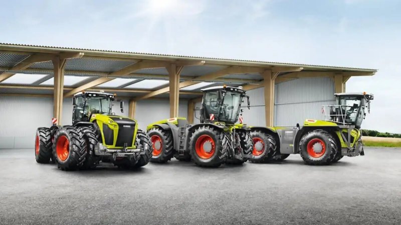 CLAAS Xerion плоский