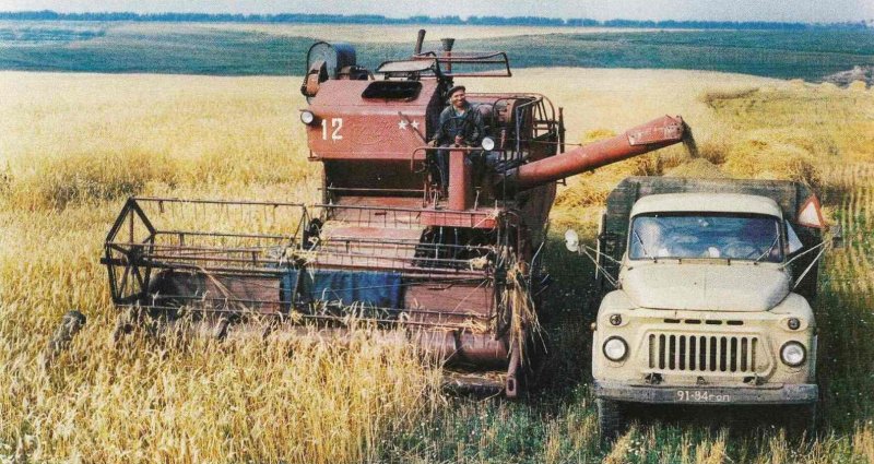 Комбайны СК-4 В СССР