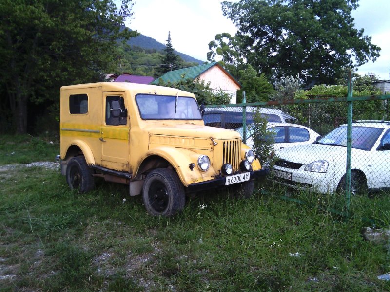 ГАЗ 69 В Абхазии