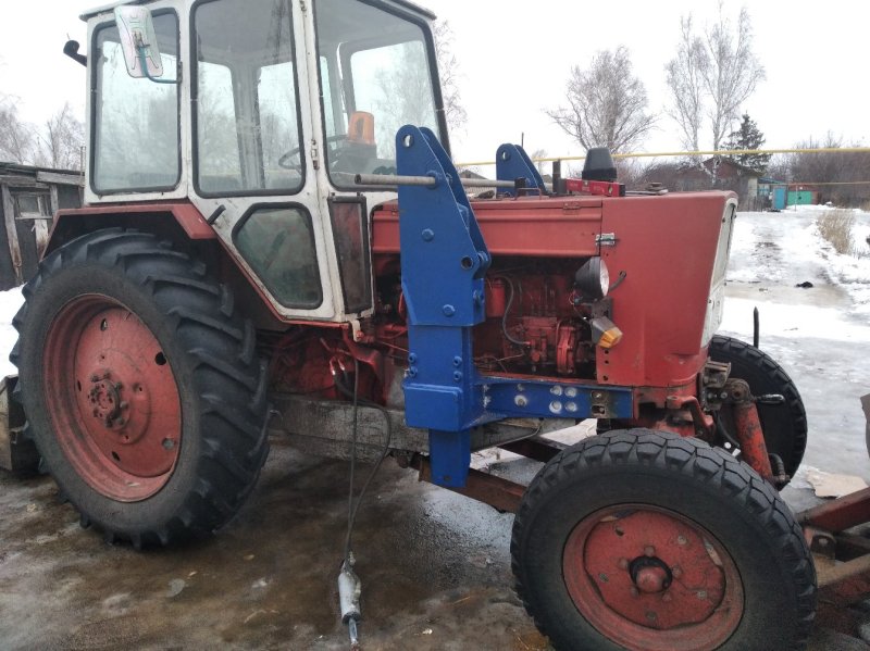 Погрузчик кун на ЮМЗ-6л