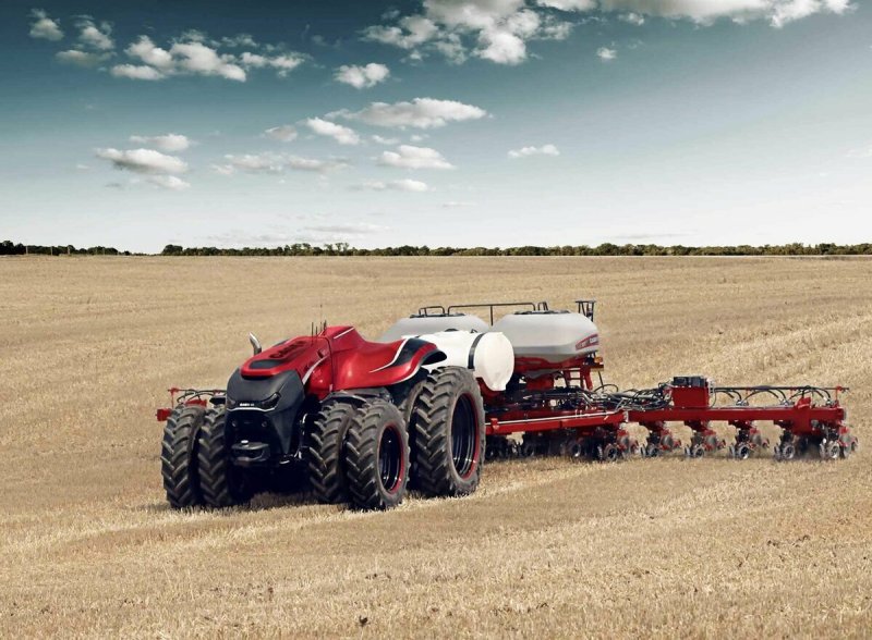 Беспилотный трактор Case IH Magnum