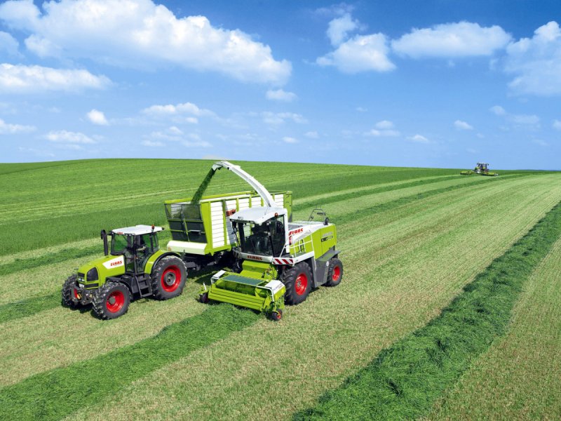 Тракторы и комбайны CLAAS