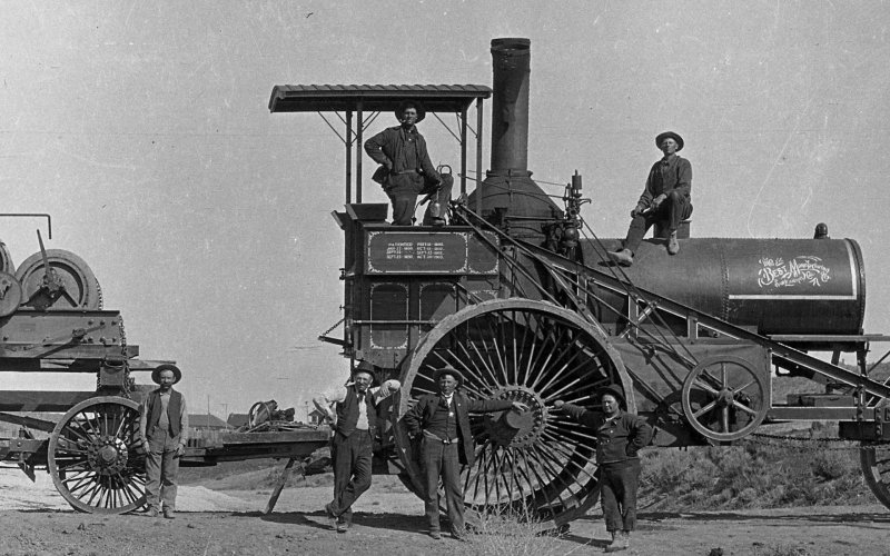Трактора в 1900 г