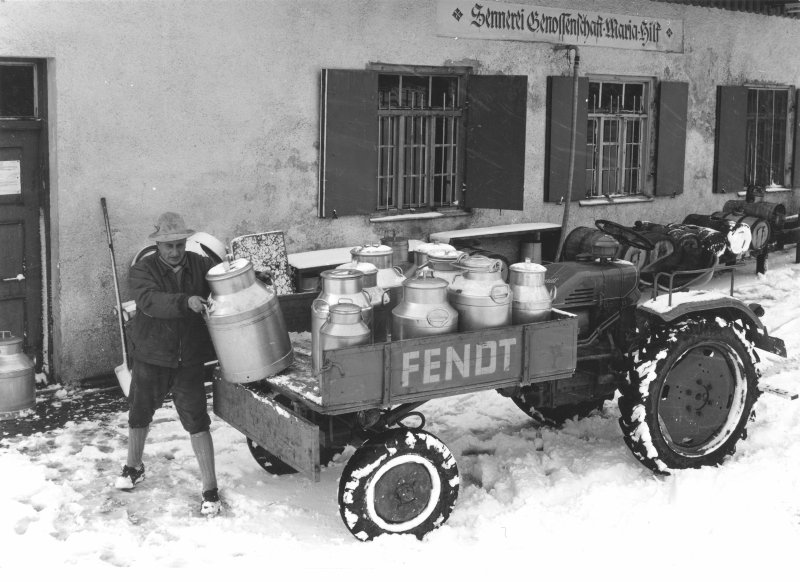 1953 Fendt самоходное шасси