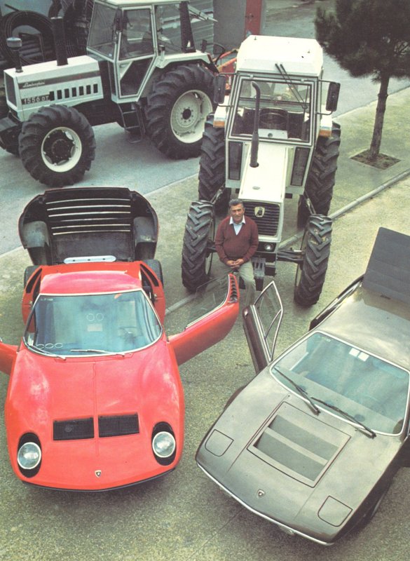 Трактор Lamborghini история первый