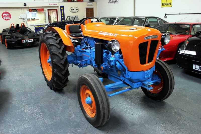 Lamborghini trattori первый трактор