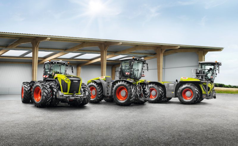 CLAAS Xerion плоский